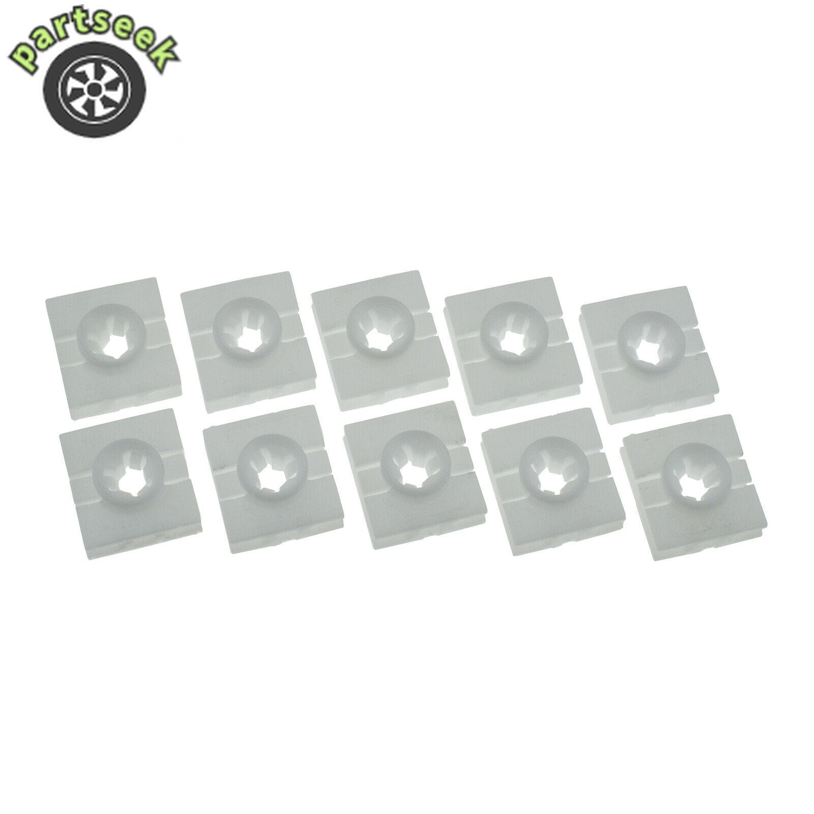 10 Pcs Rocker Panel Molding Clips for Mercedes for Smart Fortwo 2008-2016 0009912098