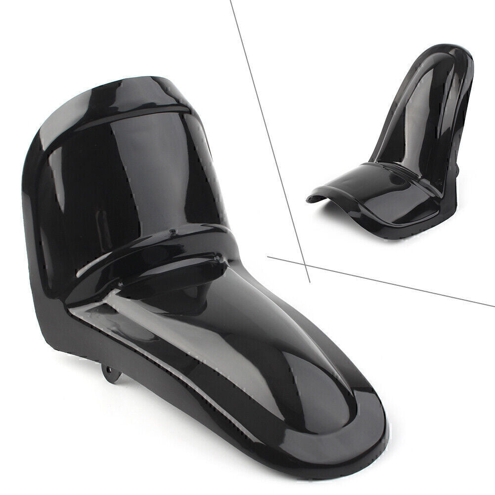 Front Fender Cover Mudguard for Yamaha PW50 Y-Zinger 50 ABS Plastic Black Q