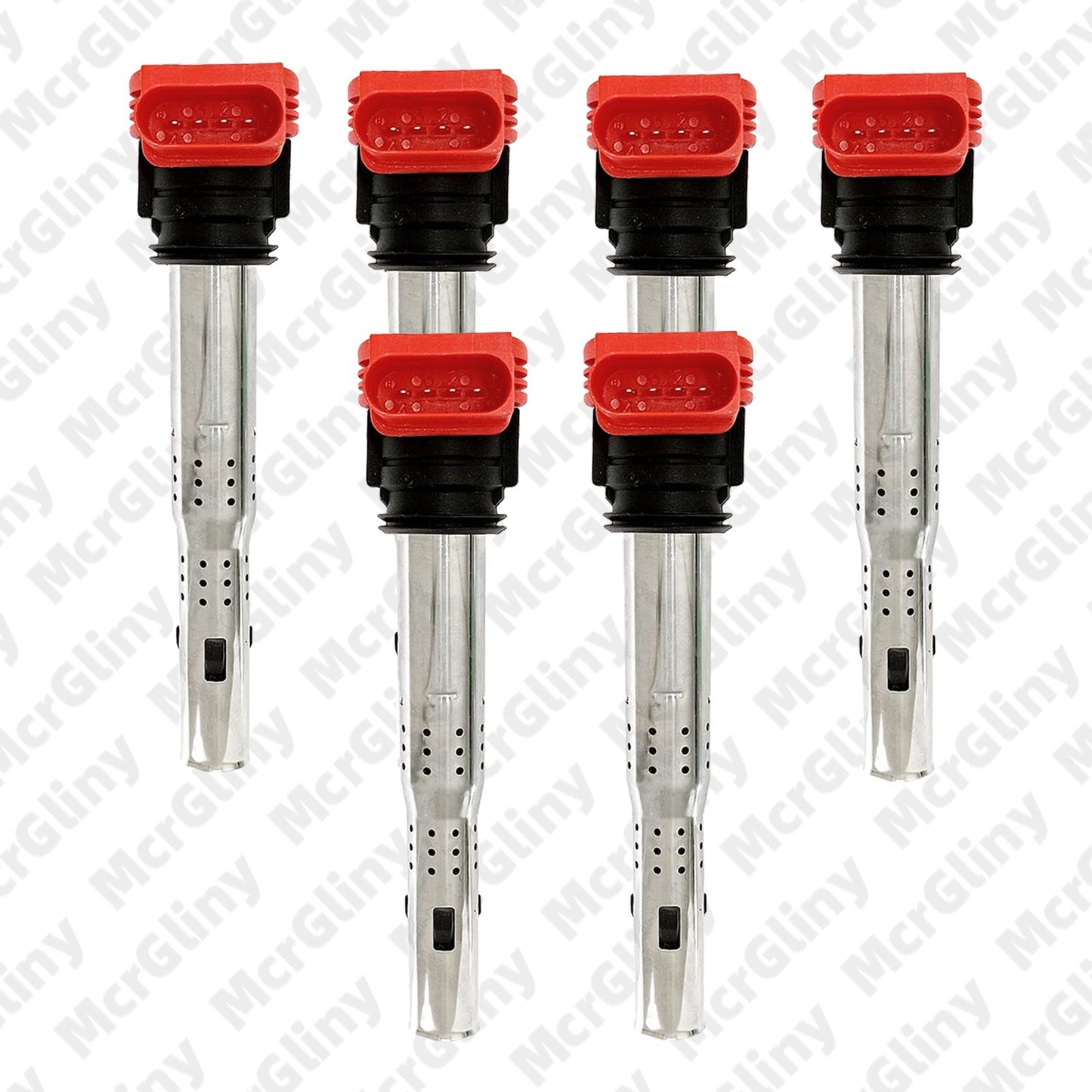 6 Ignition Coils 06E905115F suitable for Touareg, for Audi A4, A5, A6, A7, for A8 , Q5, Q7, R8 n