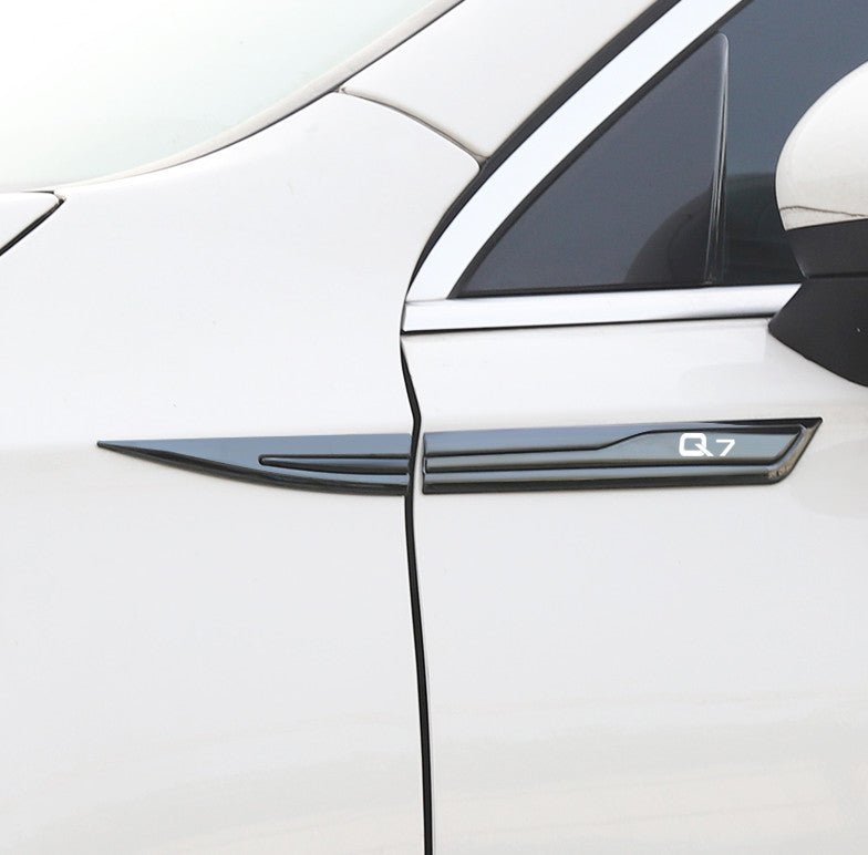 piece of car tow hook front cover and rear bumper spoon, blue, suitable for Honda for Acura .