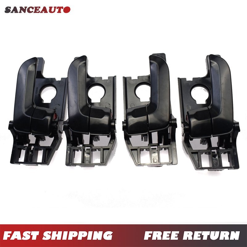 4-pack black interior door handles for Kia 2005-2010 (left) 82610-1F010- n