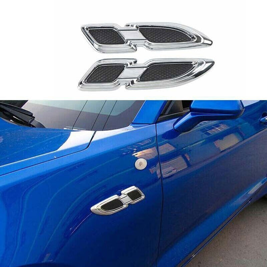 Cover Trim 2017-20 for Nissan Armada Patrol Y62 Side Vent Fender Flank Chrome 2X
