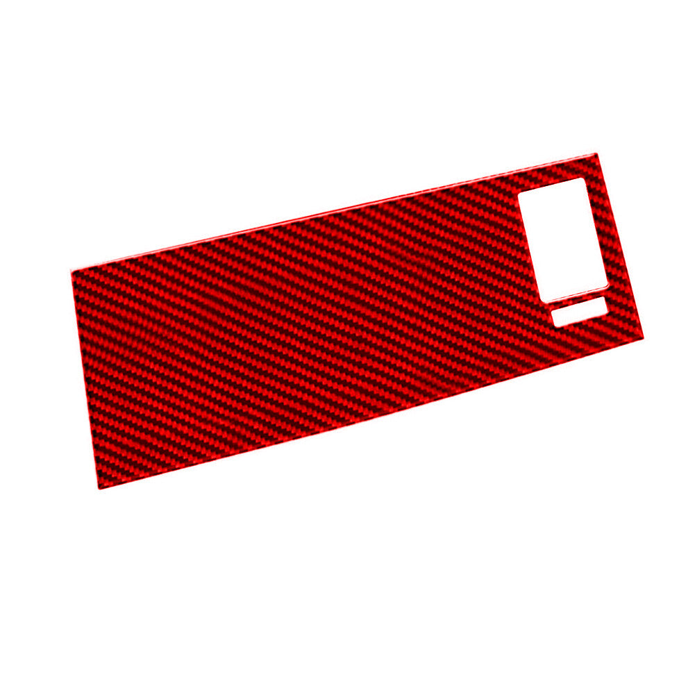 Carbon Fiber Oil Box Decorative Cover Trim for Corolla 2007-2013 v