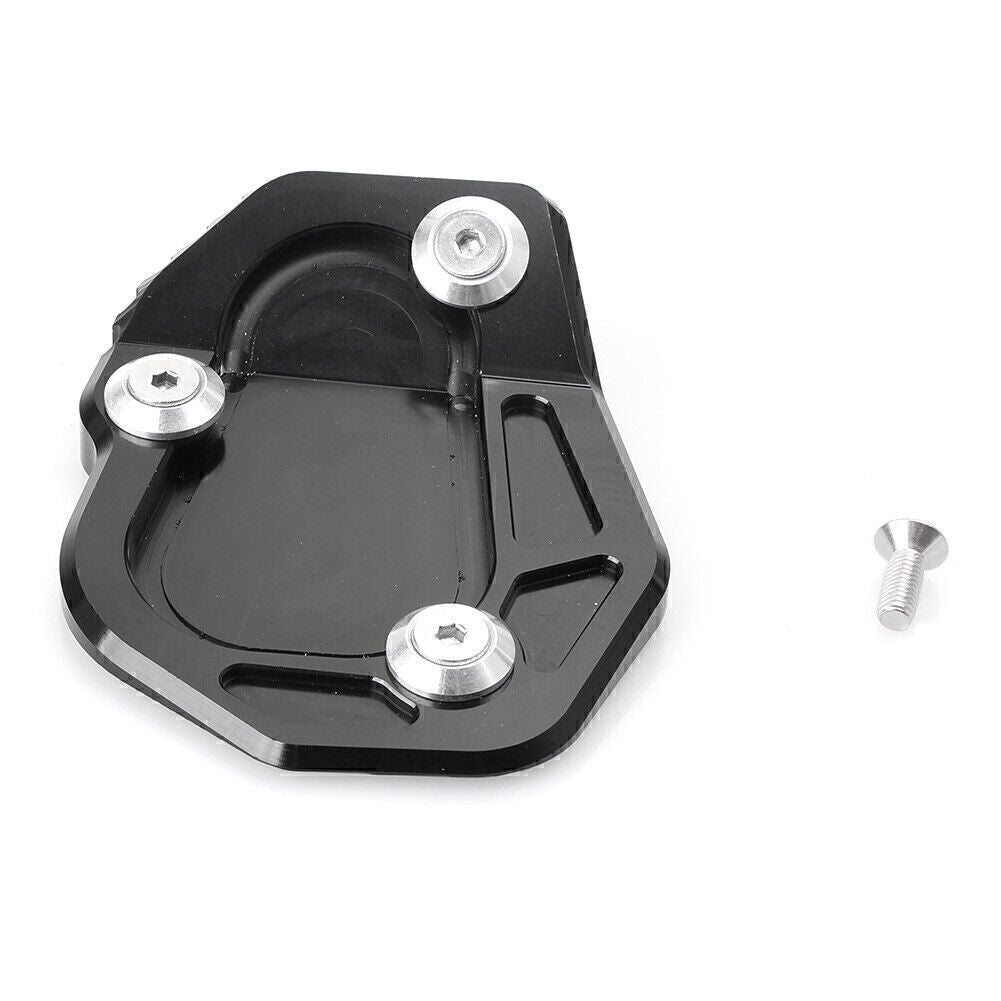 Kickstand Side Stand Enlarger Plate Extension Pad Fit for BMW R1200 R NINE T 2017 Q