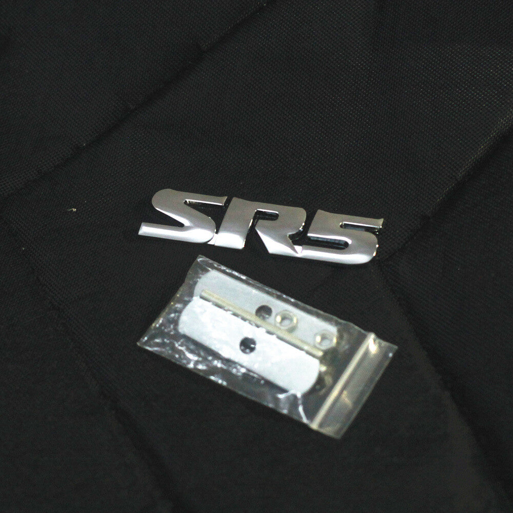 1x Chrome SR5 Silver Metal Front Grille Emblem Badge 4x4 Limited V6 Utility Door Q