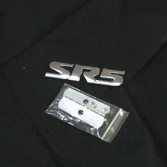 1x Chrome SR5 Silver Metal Front Grille Emblem Badge 4x4 Limited V6 Utility Door Q