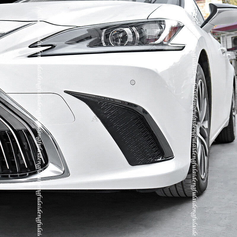 for Lexus ES350/300H/250 19-22 Car Front Bumper Side Fog Lamp Grille Cover Trim