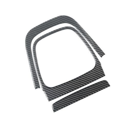 3-Piece Carbon Fiber Interior Dashboard Storage Cover for Sonic 12-16- n