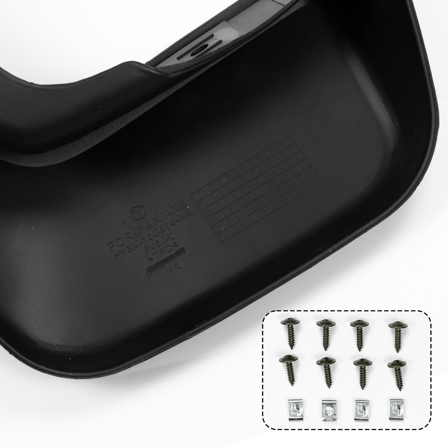Front & Rear Mud Flaps Splash Guards for Land Rover Discovery 5 L462 2017- 2020 Q