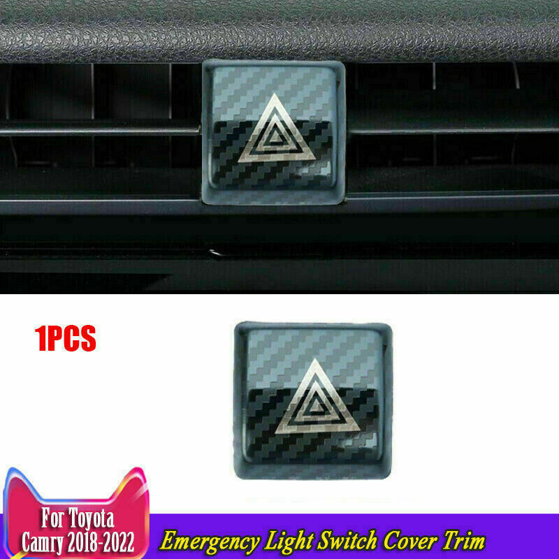 Silver Aluminum Central Console AC Switch Button Trims For RAV4 2019-2023 v