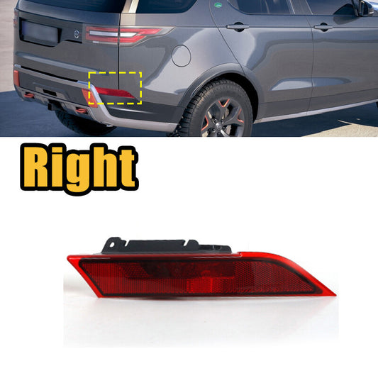 Right Rear Bumper Reflector Fog Lights Lamp for Land Rover Discovery 2017-2019