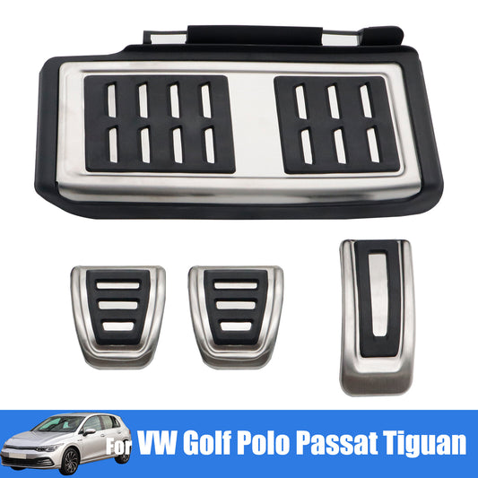 MT Gas Brake Rest Clutch Pedal Cover for VW Polo MK5 6 Sedan for Golf MK7 8 for Audi A3 Q
