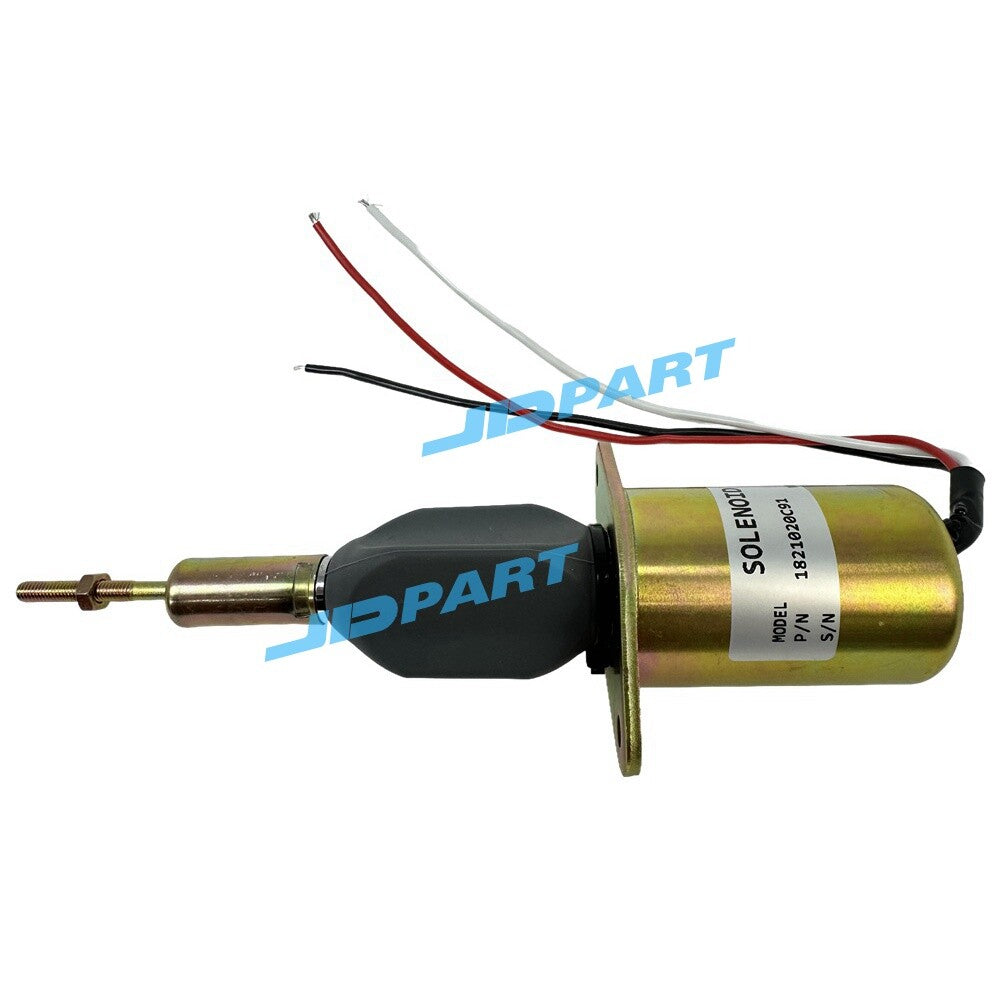 Repair and replacement of Perkins 1300 solenoid valve 1821020C91 engine parts -