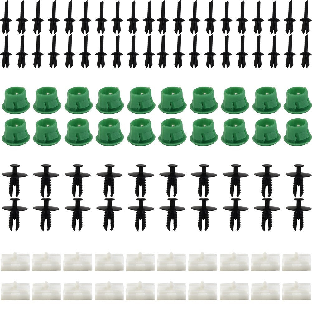New Set of 80 Clips for E36 316i 318i for M3 Side Sill Skirts Easy Installation