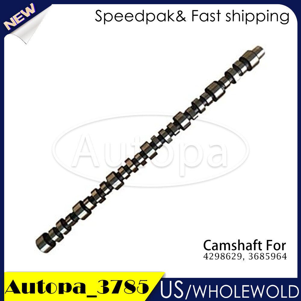 1Pc NEW Camshaft For ISX 15 ENGINES to Match OE 4298629, 3685964
