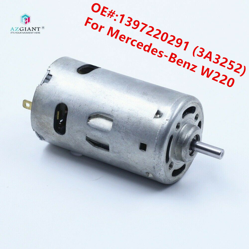 Vacuum door lock pump motor is suitable for Mercedes-Benz SL-Class (R230), S-Class (W220), and CL-Class (C215) models.