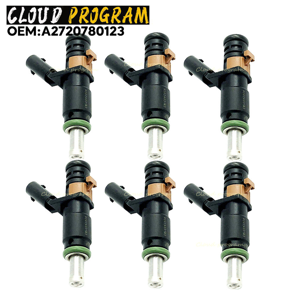A2720780123 6PC Set Fuel Injectors FOR CLK C209 350 v