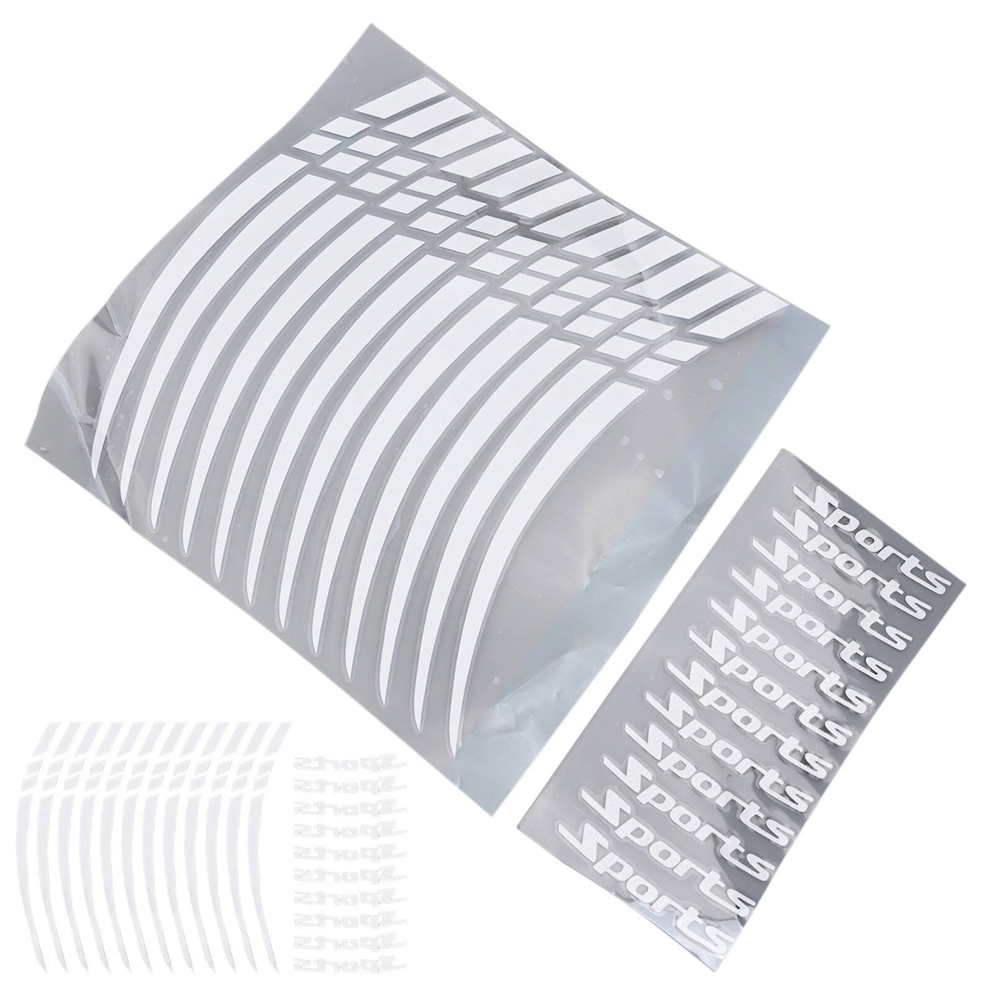 Reflective wheel rim stripe tape sticker 18 21 inch motorcycle/bike