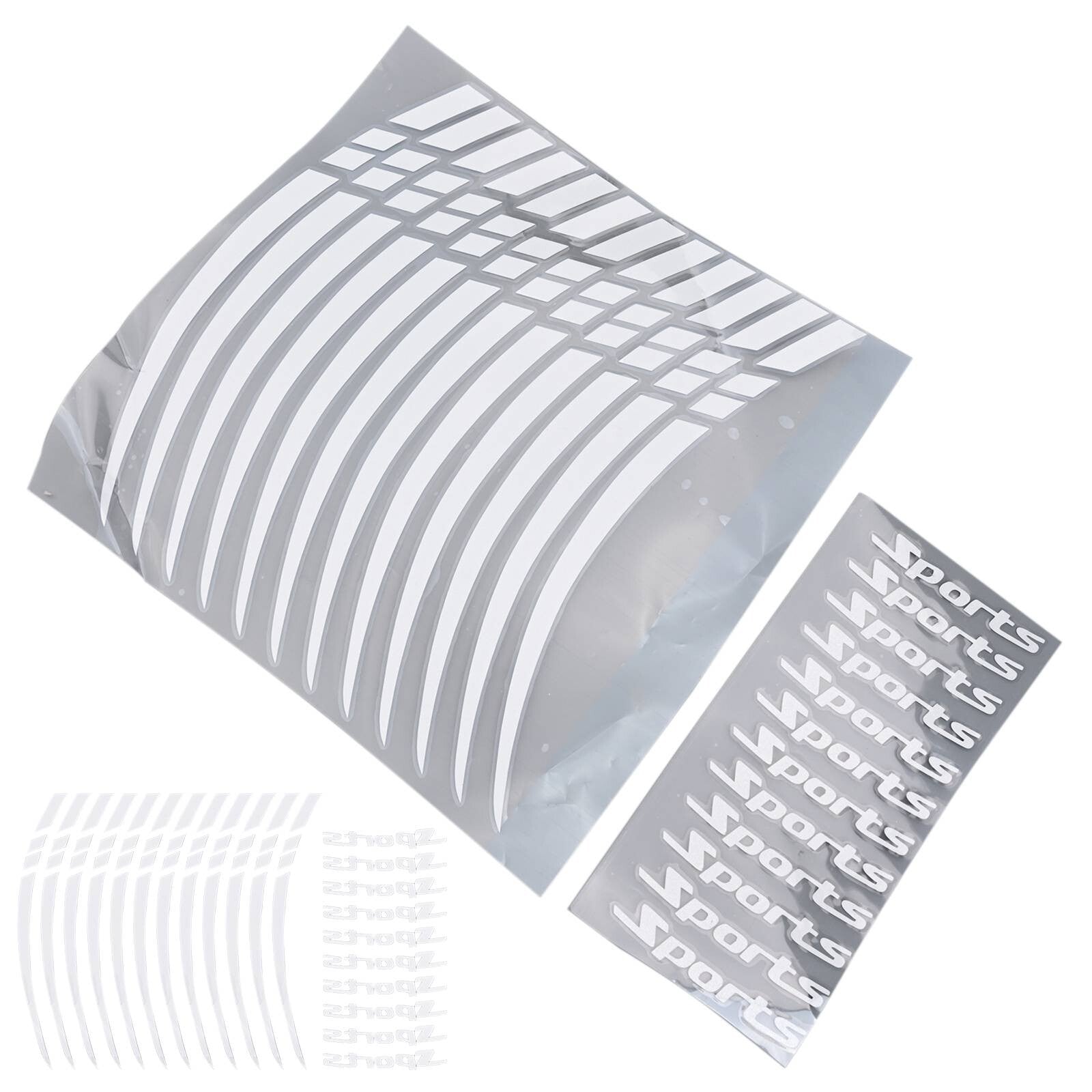 Reflective wheel rim stripe tape sticker 18 21 inch motorcycle/bike