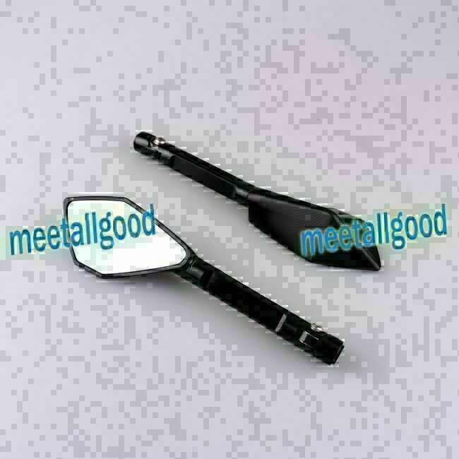 2pcs Rear View Side Mirrors for HONDA CBR600 F 1999 - 2006 Black Motorcycle Q