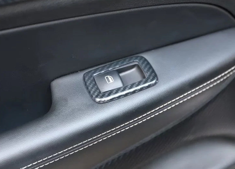 ABS Carbon Fiber Interior Kit Cover Trim for Jeep Grand Cherokee 2014 2015-2019 n