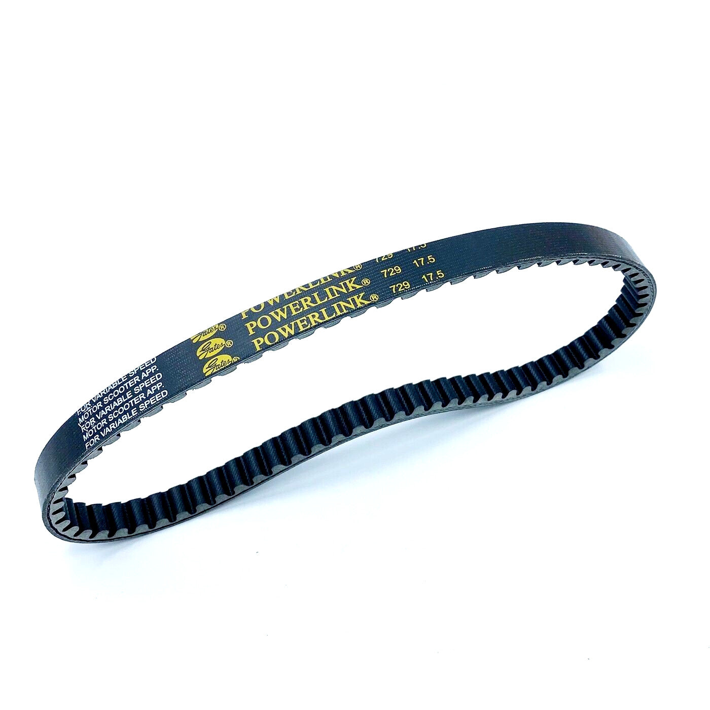 GATES 729 x 17.5 CVT DRIVE BELT FITS Gy6 50CC 139 QMB LONG CRANKCASE SCOOTER