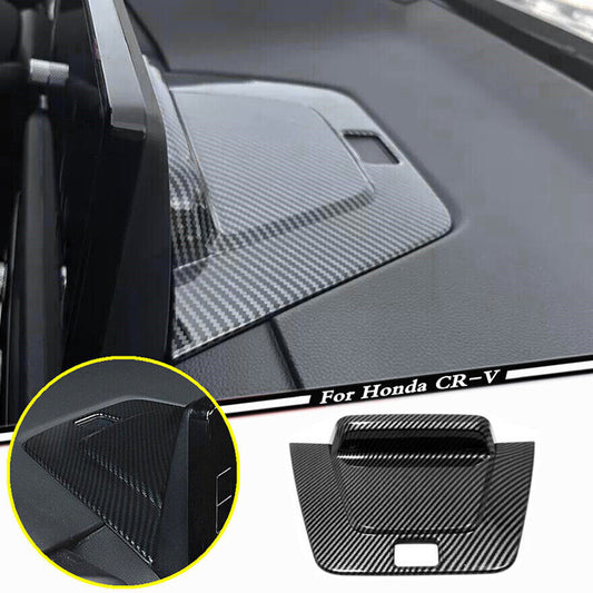 for Honda CR-V CRV 2023-2024 Carbon Fiber Inner Navigation Back for Seat Panel Trim