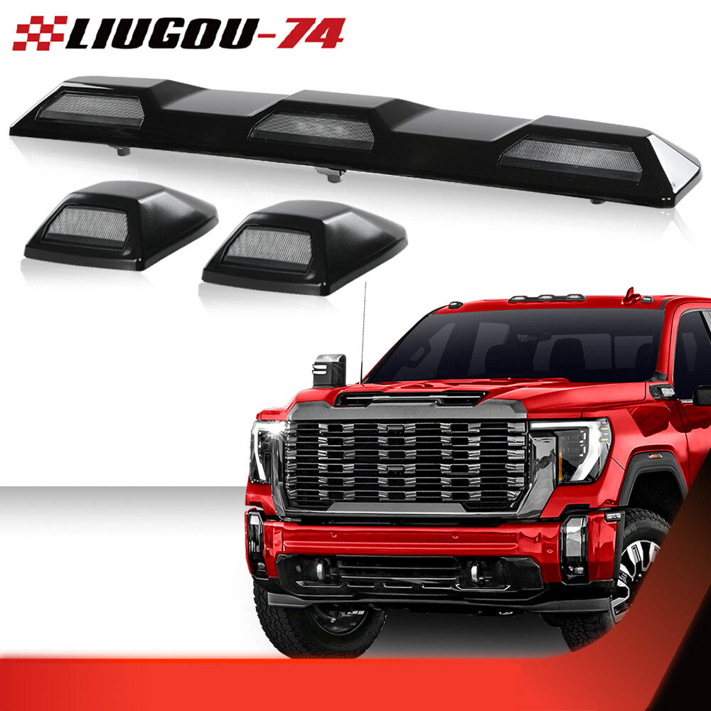 Suitable for 2021-2023 Silverado for Sierra HD Amber Roof Mark Gap Light Kit- v