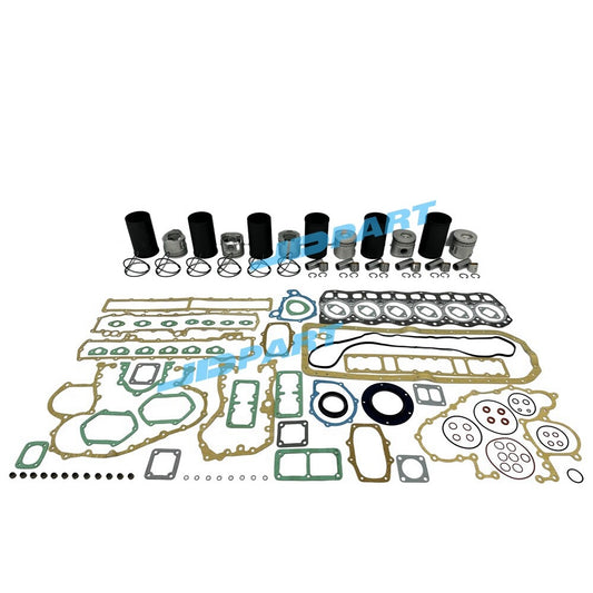 6D17 Cylinder Liner Kit with Gasket for Engine Parts -