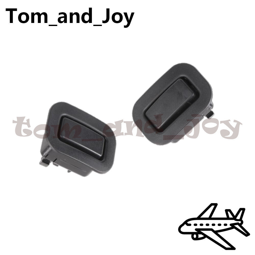 2Pcs Black Rear left + Right for Seat Recliner Button for 09-13 for Subaru for Forester Q