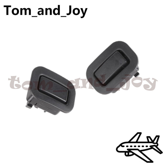 2Pcs Black Rear left + Right for Seat Recliner Button for 09-13 for Subaru for Forester Q