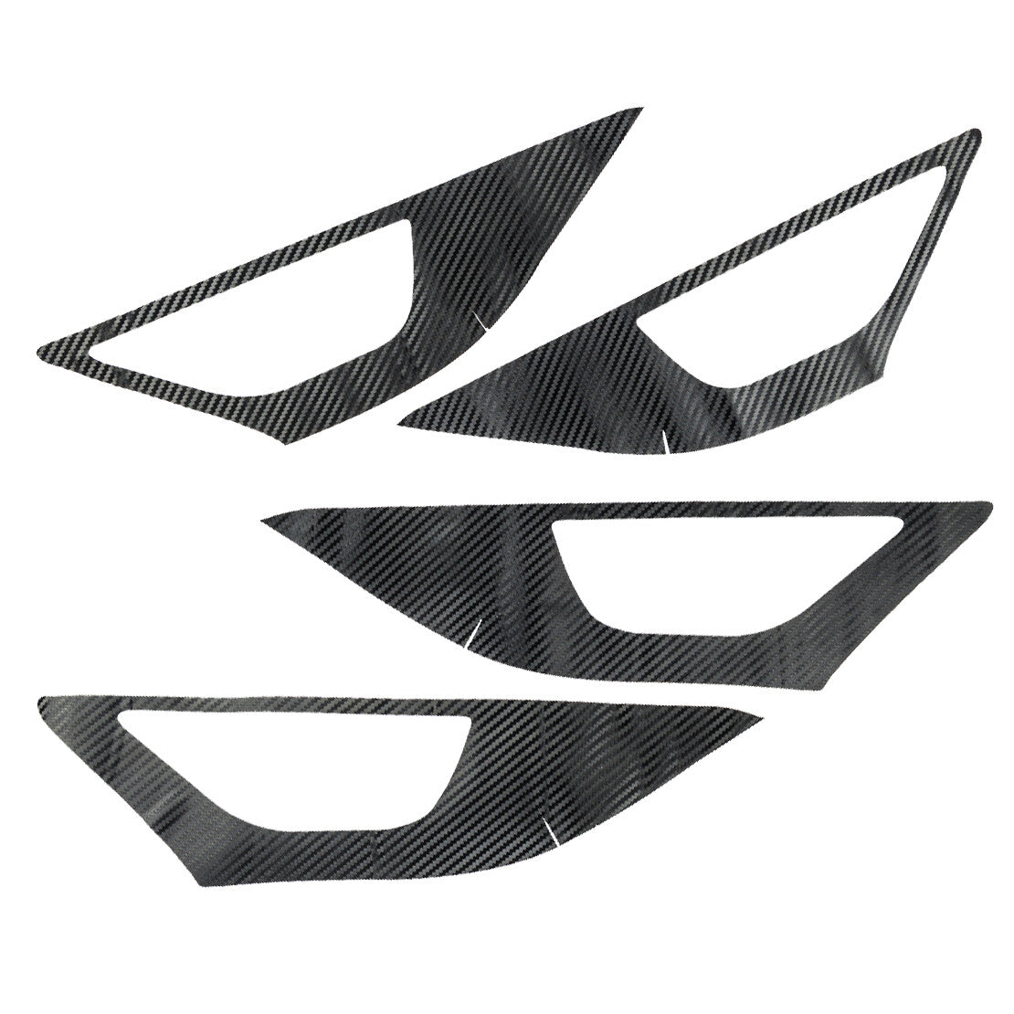 4x Interior Door Handle Bowl Cover Trim Decor Fit for for Subaru Outback 2020-2022 v