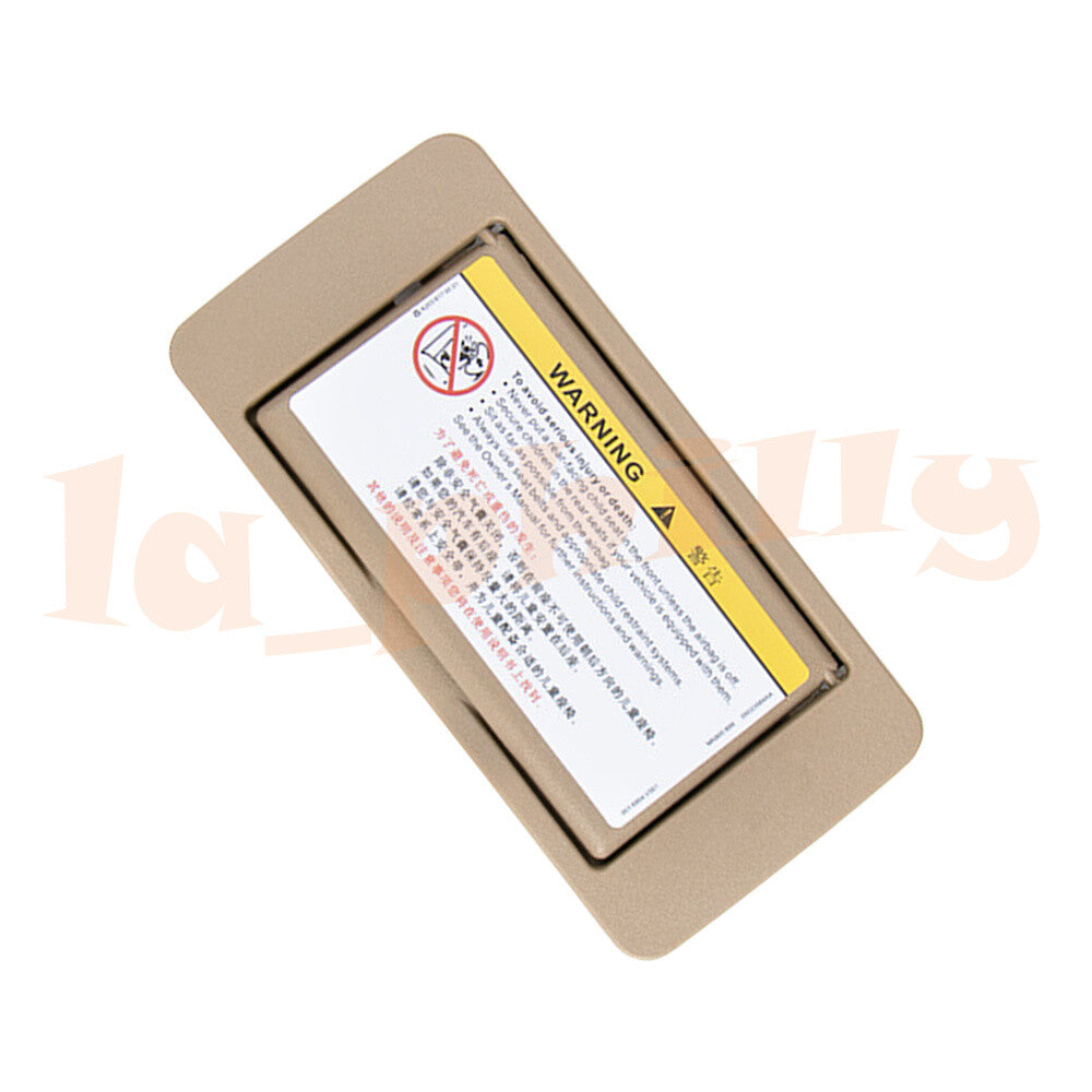 Front Right Sun Visor Beige For 2006-2012 for Benz ML/GL 350 450 550 W164 X164 Beige Q