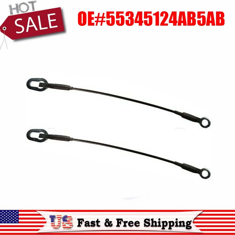 55345124AB 55345125AB 1 Pair New Tailgate Tail Gate Cables for Ram 1500 94-96 Q