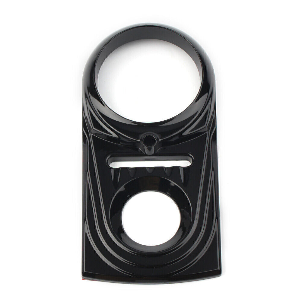 for Harley Dyna Wide Glide 93-03 Softail Custom FXSTC Dash Panel Insert Cover Q