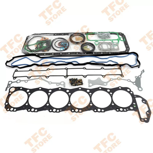 Cylinder Head Gasket Set Compatible for Hino J08 J08E Engine Overhaul Gasket Kit