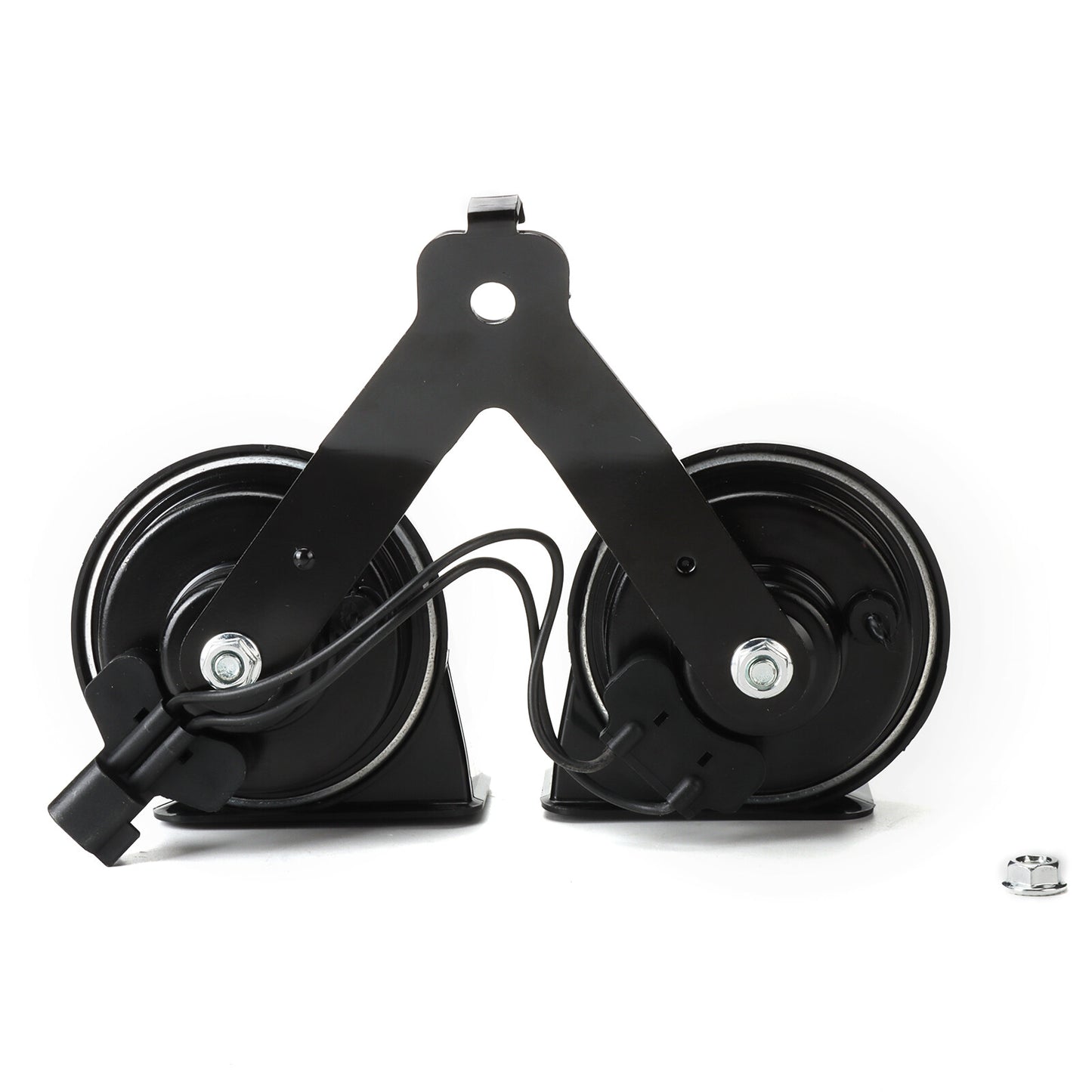 Suitable for 15-22 FL3Z-13832-C Horn Mount Electric Dual Note Assembly Black n
