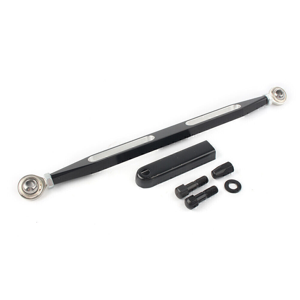 Shifter Shift Linkage Arm Lever for Harley Softail Road King Electra Glide Black Q