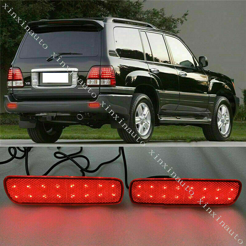 for Toyota for Land Cruiser 4500/4700/LC100 1998-2007 LED Rear Bumper Fog Lamp Light