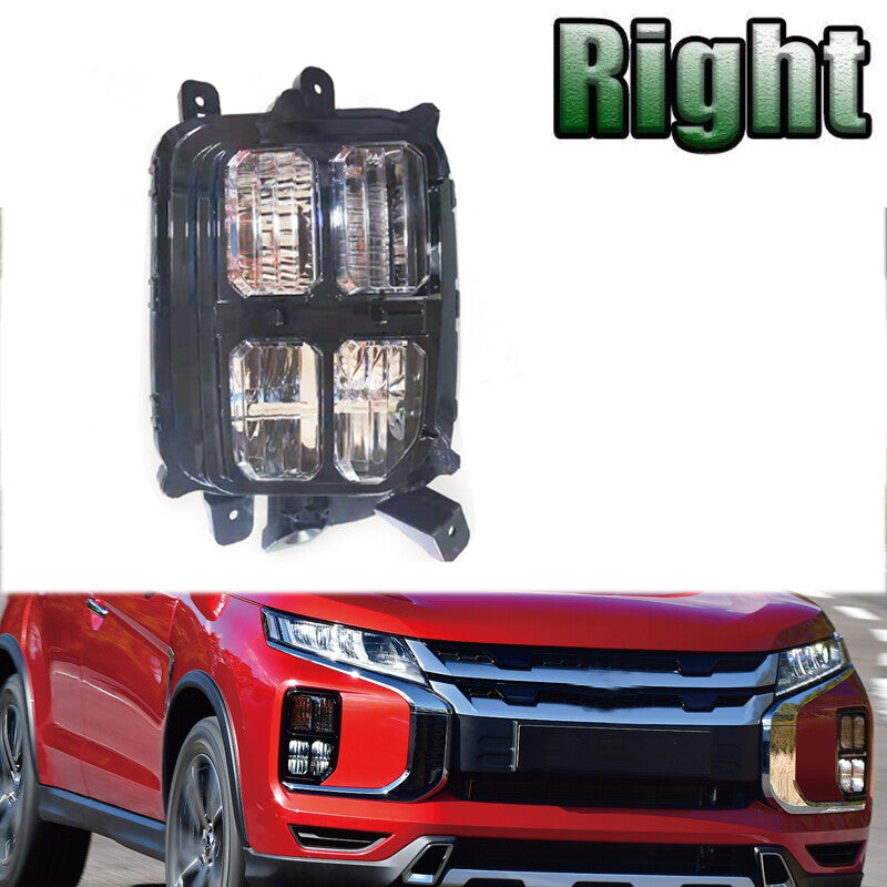 Right Daytime running lights LED front fog lamp For ASX 2020 2021 v