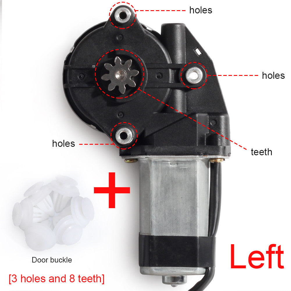 3 holes+8 tooth Car power Window Lifter Motor for BMW E30 325is Diver Side 12V Q