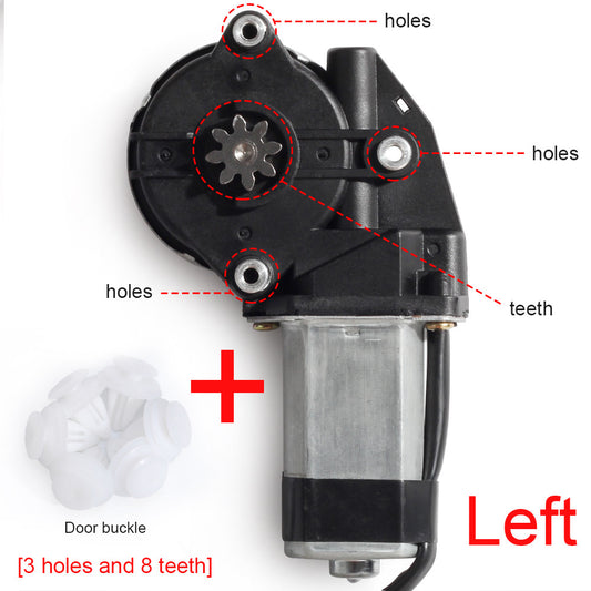 3 holes+8 tooth Car power Window Lifter Motor for BMW E30 325is Diver Side 12V Q
