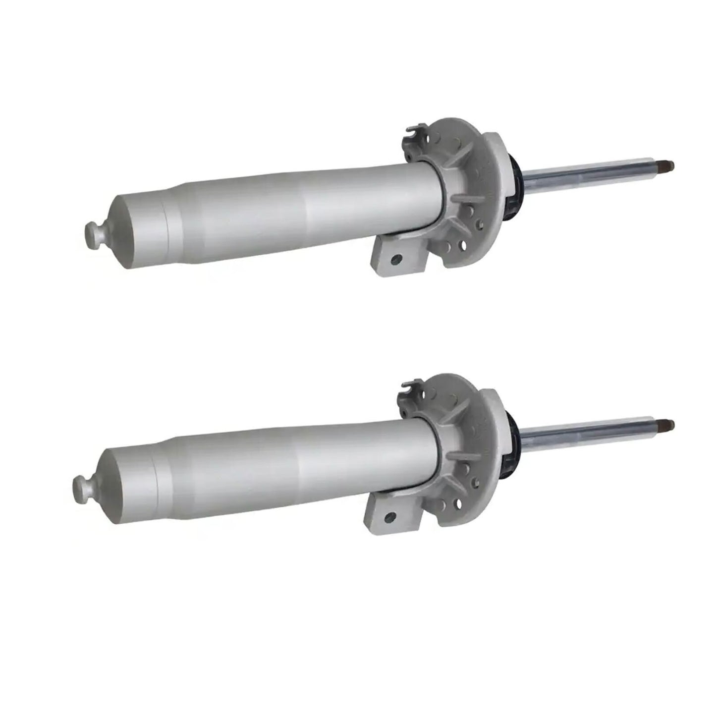 A pair of front shock absorber strut spring assemblies with electric adjustment are suitable for Jaguar XJ X351 XJR XJR575 RWD