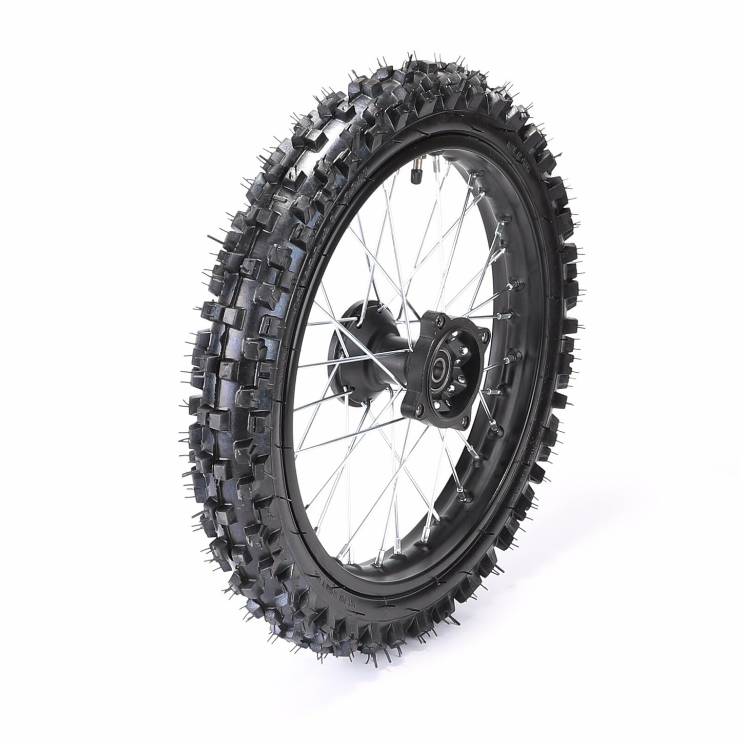 15mm Axle 60/100-14 inch Front Wheel Tyre Rim for Dirt Pit Bike CRF70 125cc 110