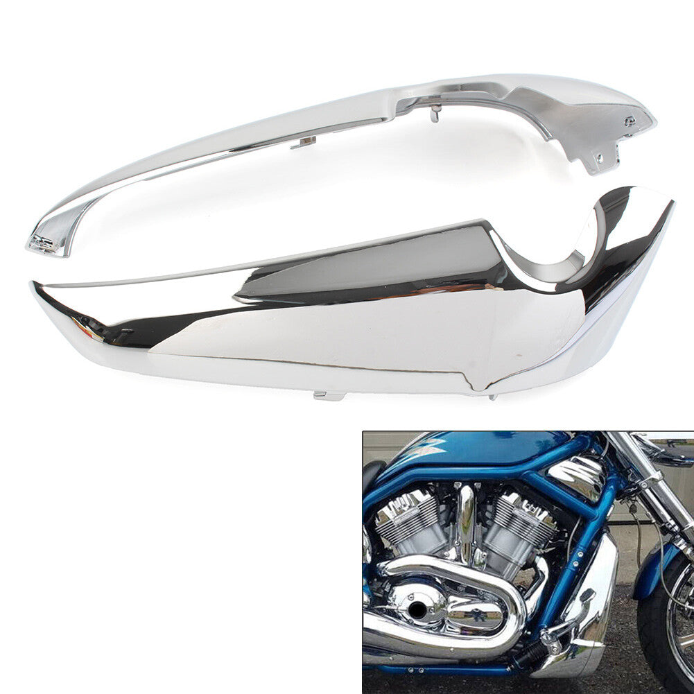 for Harley Davidson V Rod VROD VRSC 2001-Up Radiator Side Covers shrouds Chrome