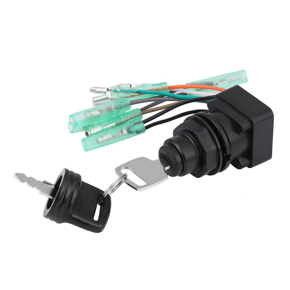Ignition Switch Motor Ignition Key Switch Assembly For Outboard Control Box Q