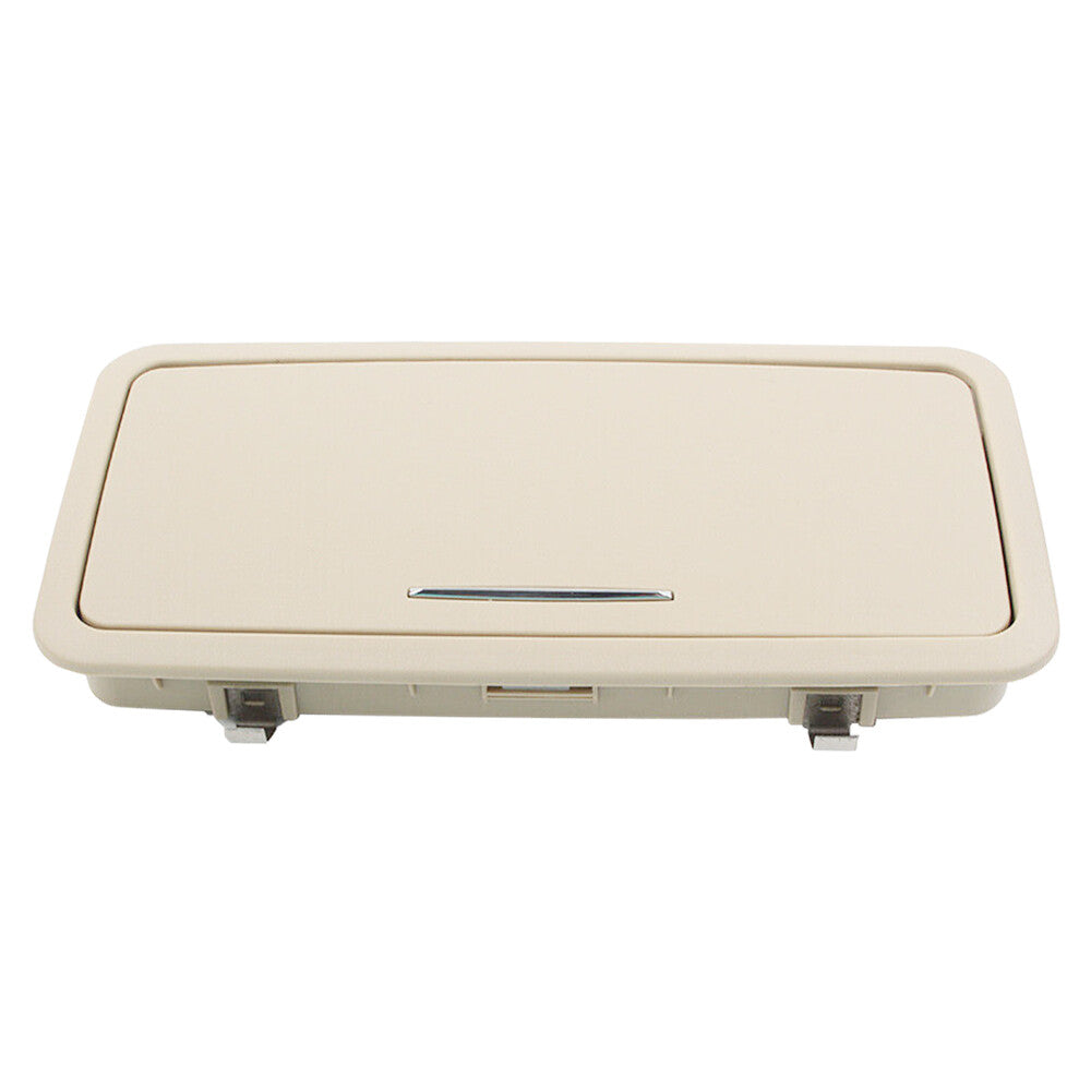 Fits For 10-19 for Jaguar XJ Rear Row Sun Visor Vanity Makeup Mirror W/Light Beige Q
