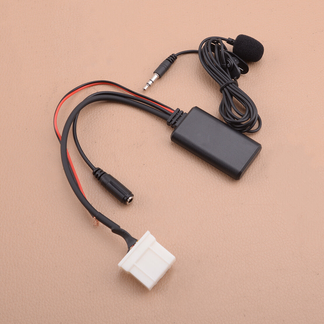 Car Stereo Radio AUX for Audio Cable Adapter Bluetooth Mic Fit for for Mazda 2 3 5 6 RX8 v