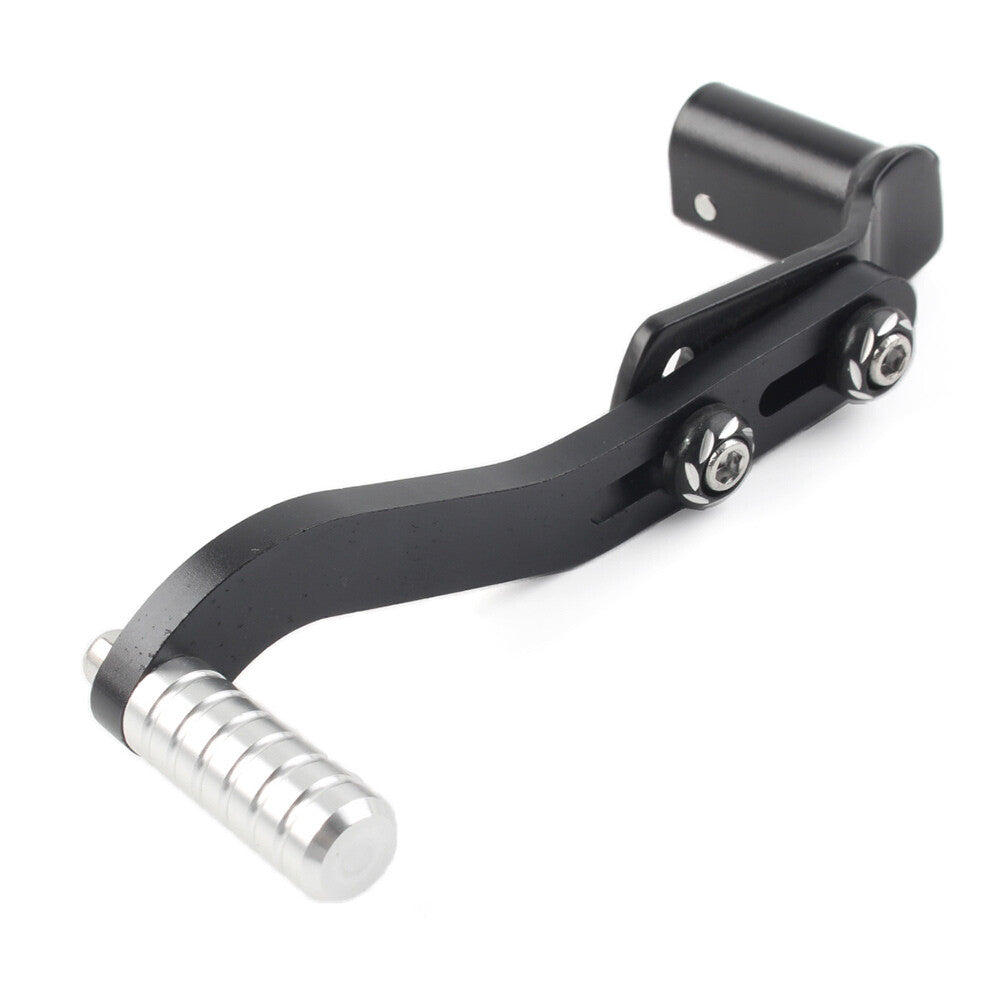 Universal Motorcycle CNC Aluminum Gear Shift Lever Footrest Pedal Shifter Black Q