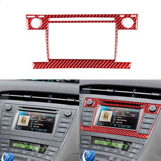 2Pcs Red Carbon Fiber Interior Door Handle Cover Trim For Z4 E89 2009-2016 v
